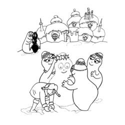 着色页: Barbapapa (卡通和动画节目) #36481 - 免费可打印着色页