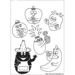 着色页: Barbapapa (卡通和动画节目) #36498 - 免费可打印着色页