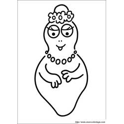 着色页: Barbapapa (卡通和动画节目) #36504 - 免费可打印着色页