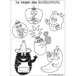 着色页: Barbapapa (卡通和动画节目) #36521 - 免费可打印着色页