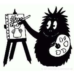 着色页: Barbapapa (卡通和动画节目) #36550 - 免费可打印着色页