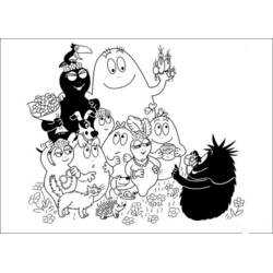 着色页: Barbapapa (卡通和动画节目) #36558 - 免费可打印着色页