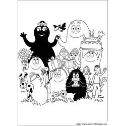着色页: Barbapapa (卡通和动画节目) #36577 - 免费可打印着色页