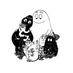 着色页: Barbapapa (卡通和动画节目) #36581 - 免费可打印着色页