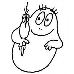 着色页: Barbapapa (卡通和动画节目) #36592 - 免费可打印着色页