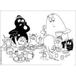 着色页: Barbapapa (卡通和动画节目) #36662 - 免费可打印着色页
