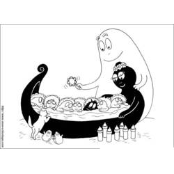 着色页: Barbapapa (卡通和动画节目) #36667 - 免费可打印着色页