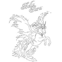 着色页: Bella Sara (卡通和动画节目) #209669 - 免费可打印着色页