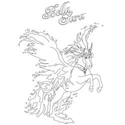 着色页: Bella Sara (卡通和动画节目) #41303 - 免费可打印着色页
