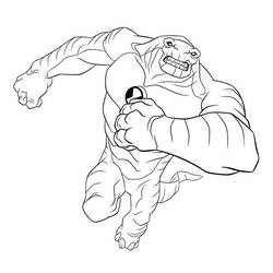 着色页: Ben 10 (卡通和动画节目) #40409 - 免费可打印着色页