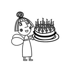 着色页: Ben和Holly's Little Kingdom (卡通和动画节目) #199083 - 免费可打印着色页