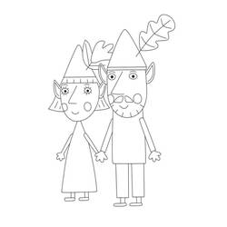 着色页: Ben和Holly's Little Kingdom (卡通和动画节目) #199104 - 免费可打印着色页