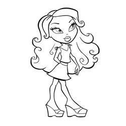 着色页: Bratz (卡通和动画节目) #32367 - 免费可打印着色页