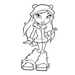 着色页: Bratz (卡通和动画节目) #32413 - 免费可打印着色页