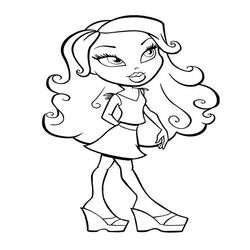 着色页: Bratz (卡通和动画节目) #32420 - 免费可打印着色页