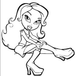 着色页: Bratz (卡通和动画节目) #32454 - 免费可打印着色页