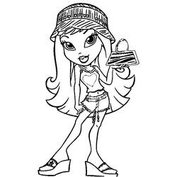 着色页: Bratz (卡通和动画节目) #32607 - 免费可打印着色页