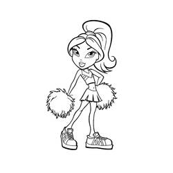 着色页: Bratz (卡通和动画节目) #32722 - 免费可打印着色页