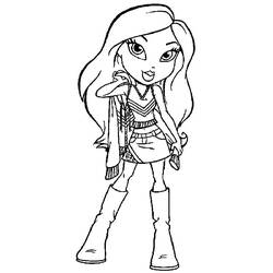 着色页: Bratz (卡通和动画节目) #32737 - 免费可打印着色页