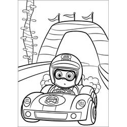 着色页: Bubble Guppies (卡通和动画节目) #199361 - 免费可打印着色页