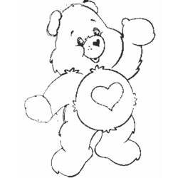 着色页: Care Bears (卡通和动画节目) #37128 - 免费可打印着色页