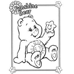 着色页: Care Bears (卡通和动画节目) #37169 - 免费可打印着色页