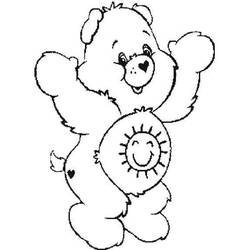 着色页: Care Bears (卡通和动画节目) #37187 - 免费可打印着色页