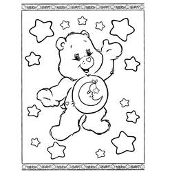 着色页: Care Bears - 免费可打印着色页