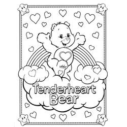 着色页: Care Bears (卡通和动画节目) #37218 - 免费可打印着色页