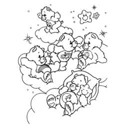 着色页: Care Bears (卡通和动画节目) #37226 - 免费可打印着色页