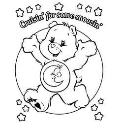 着色页: Care Bears (卡通和动画节目) #37254 - 免费可打印着色页