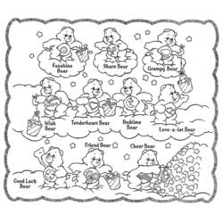 着色页: Care Bears (卡通和动画节目) #37405 - 免费可打印着色页