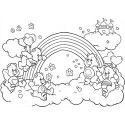 着色页: Care Bears (卡通和动画节目) #37523 - 免费可打印着色页