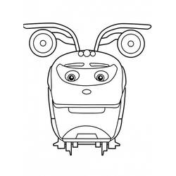 着色页: Chuggington (卡通和动画节目) #206813 - 免费可打印着色页