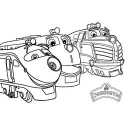 着色页: Chuggington (卡通和动画节目) #206821 - 免费可打印着色页