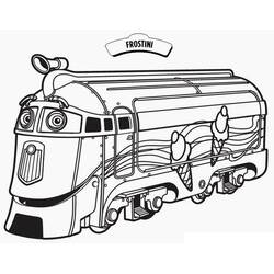 着色页: Chuggington - 免费可打印着色页