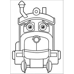 着色页: Chuggington (卡通和动画节目) #206836 - 免费可打印着色页