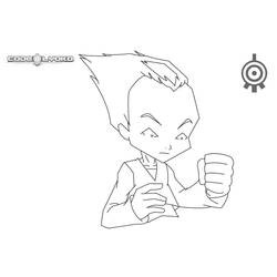 着色页: Code Lyoko (卡通和动画节目) #204621 - 免费可打印着色页