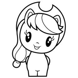 着色页: Cutie Mark Crew (卡通和动画节目) #197946 - 免费可打印着色页