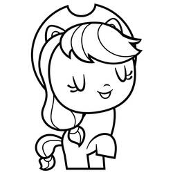 着色页: Cutie Mark Crew (卡通和动画节目) #197947 - 免费可打印着色页