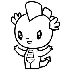 着色页: Cutie Mark Crew (卡通和动画节目) #197955 - 免费可打印着色页