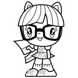 着色页: Cutie Mark Crew (卡通和动画节目) #197961 - 免费可打印着色页