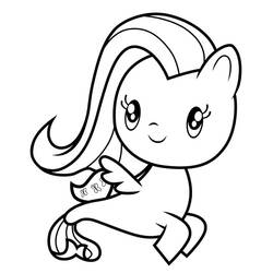 着色页: Cutie Mark Crew (卡通和动画节目) #197963 - 免费可打印着色页