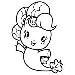 着色页: Cutie Mark Crew (卡通和动画节目) #197970 - 免费可打印着色页