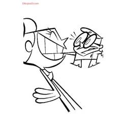 着色页: Dexter Laboratory (卡通和动画节目) #50658 - 免费可打印着色页