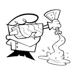 着色页: Dexter Laboratory (卡通和动画节目) #50727 - 免费可打印着色页