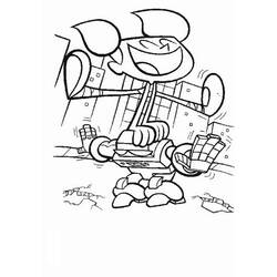 着色页: Dexter Laboratory (卡通和动画节目) #50735 - 免费可打印着色页