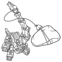 着色页: Dinotrux (卡通和动画节目) #196516 - 免费可打印着色页