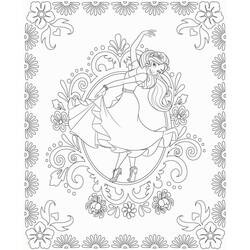 着色页: 阿瓦勒公主埃琳娜 (卡通和动画节目) #187259 - 免费可打印着色页