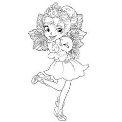 着色页: Enchantimals (卡通和动画节目) #186402 - 免费可打印着色页